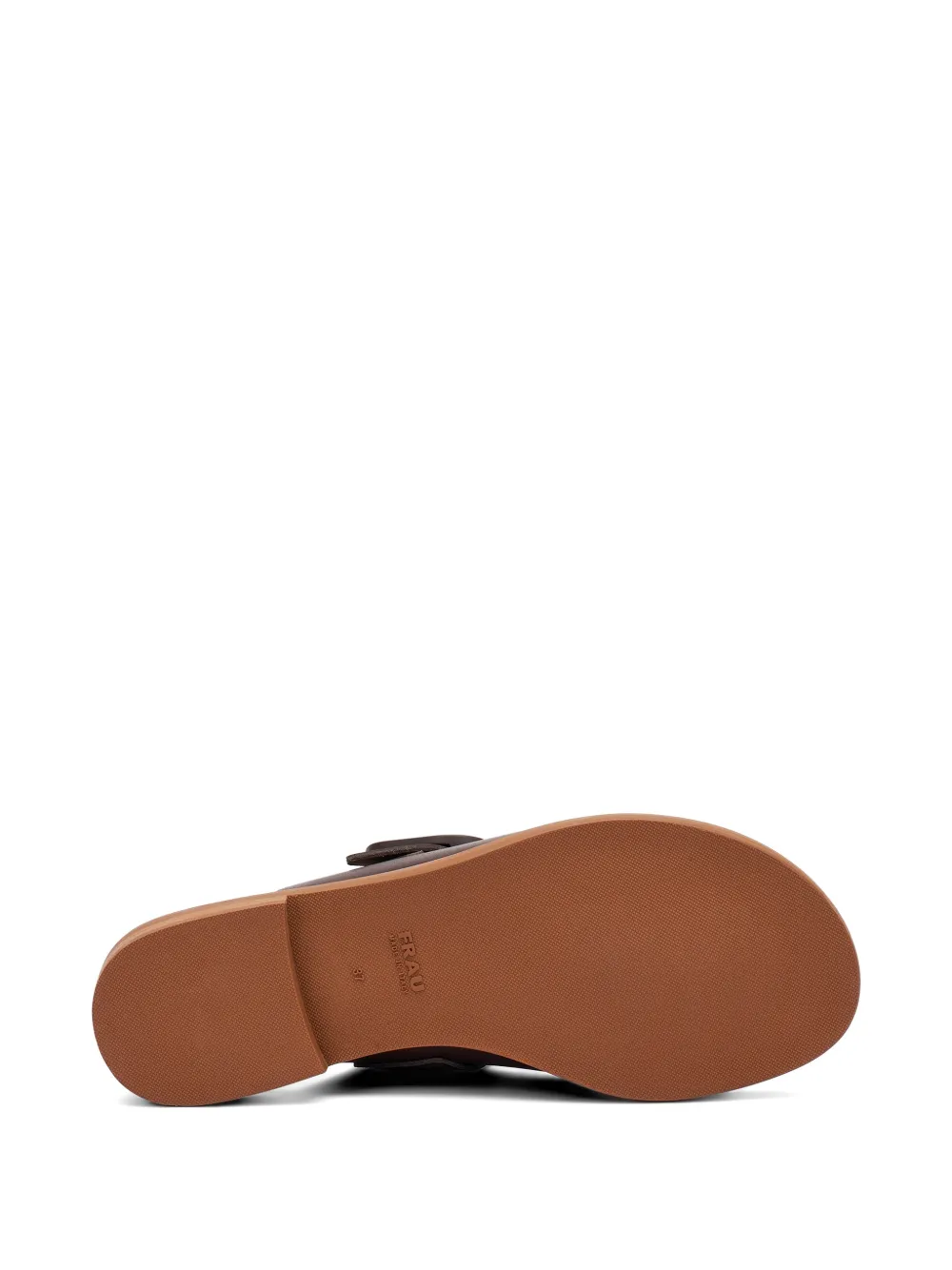 FRAU buckle-fastening leather sandals Bruin