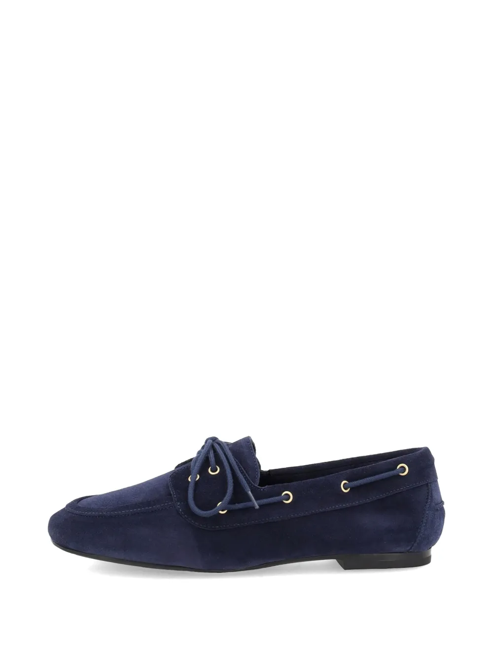 Frau Suede Boat Loafers In Blue