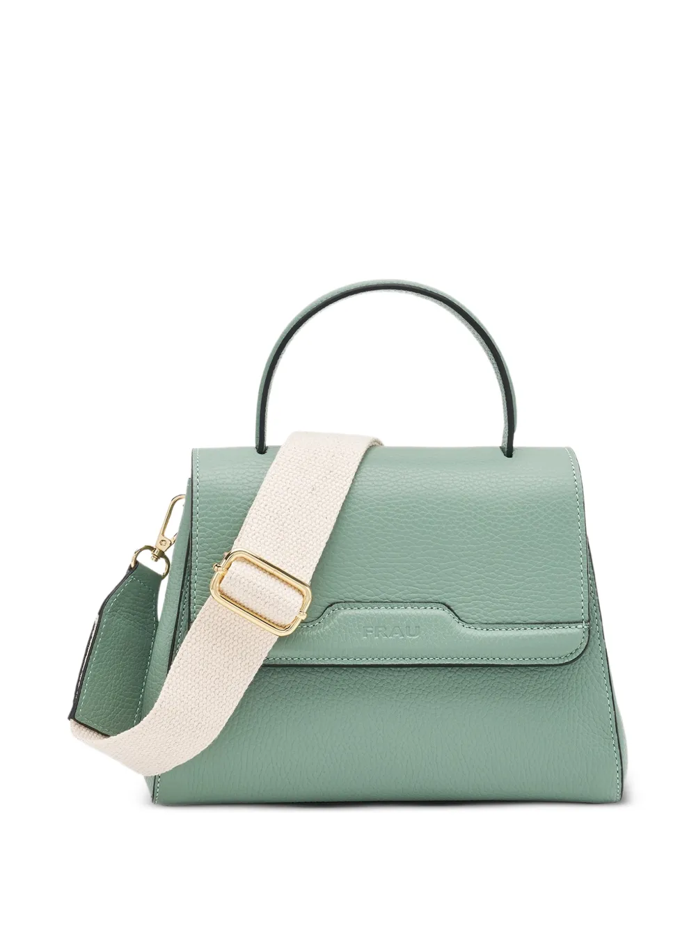 FRAU leather tote bag - Verde