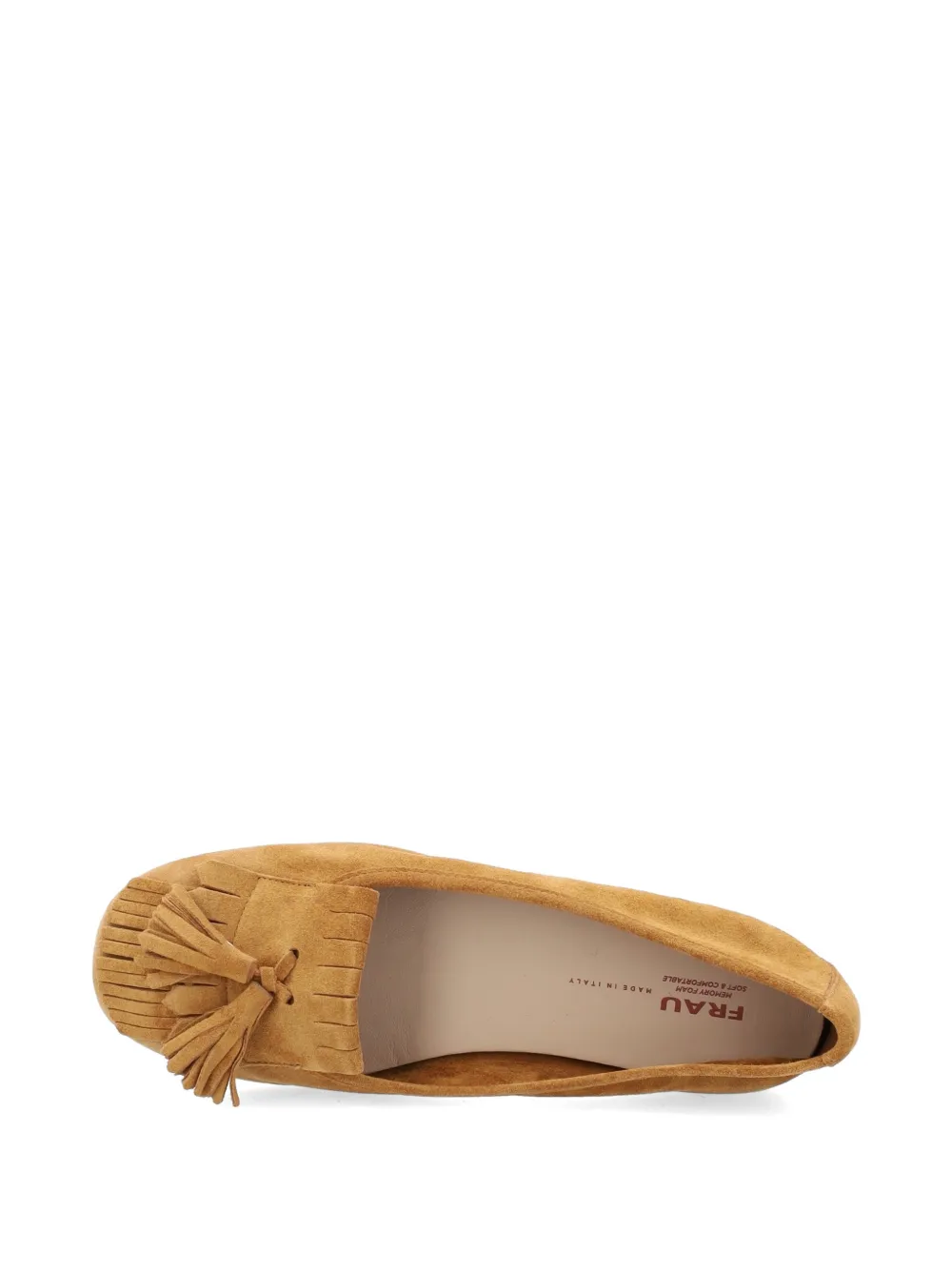 FRAU Loafers met kwastje en franje Beige