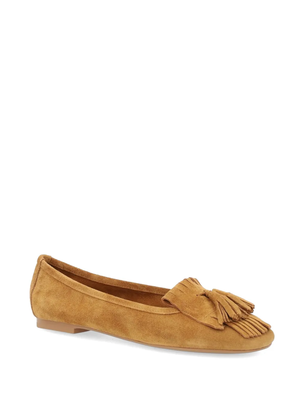 FRAU Loafers met kwastje en franje Beige