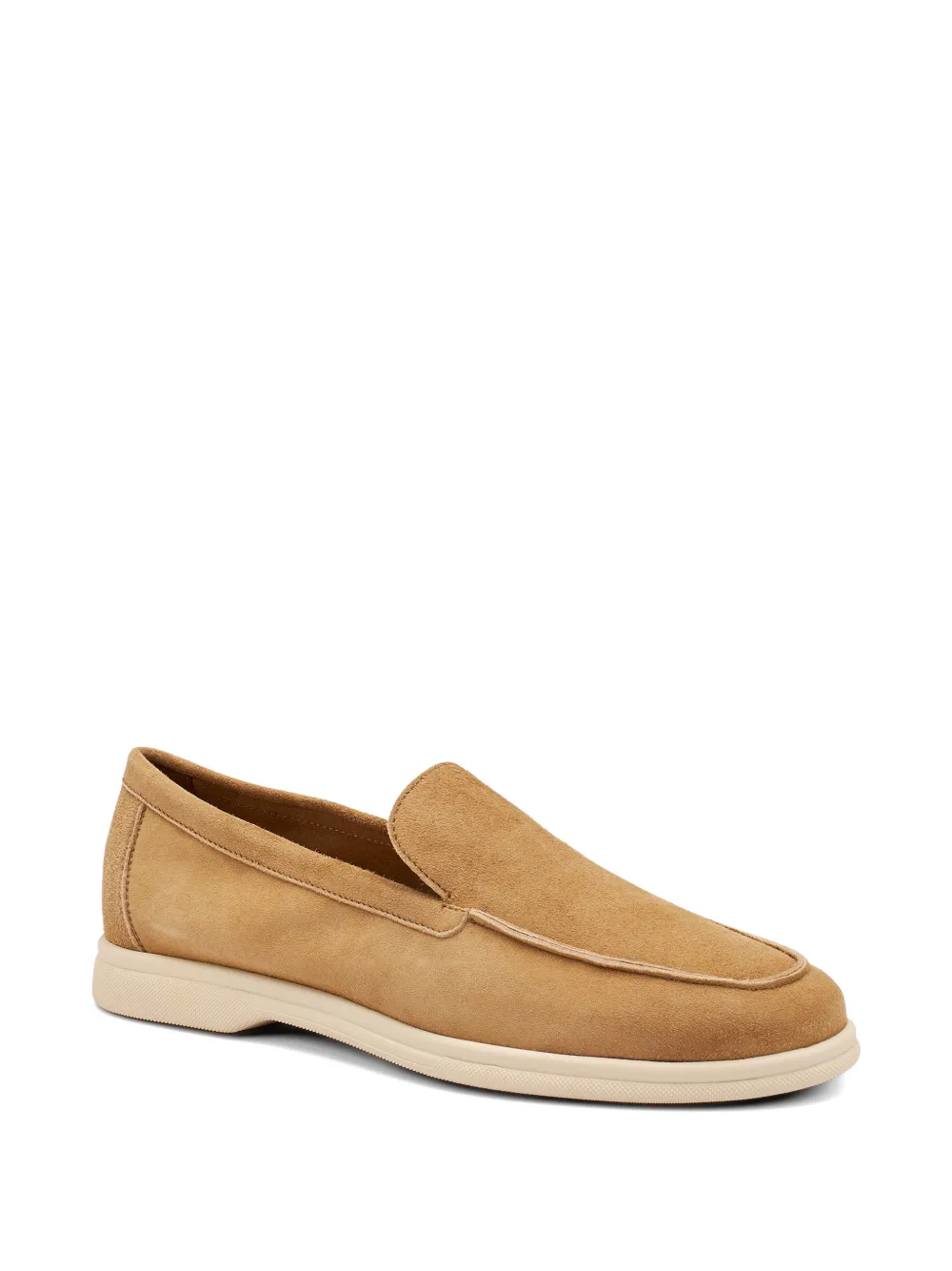 FRAU suede leather loafers Beige
