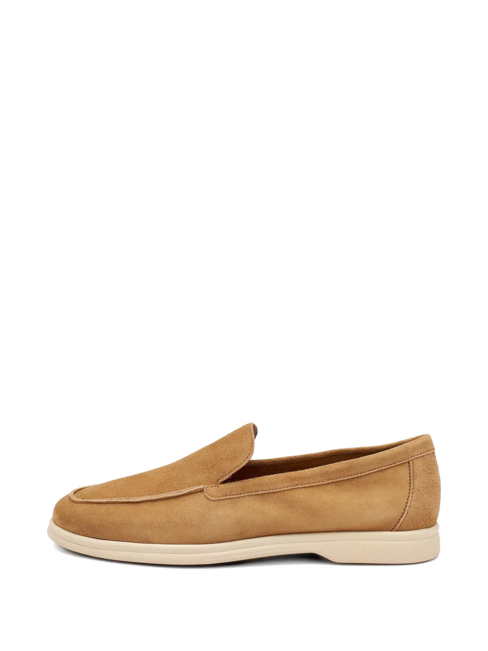 FRAU suede leather loafers - Nude