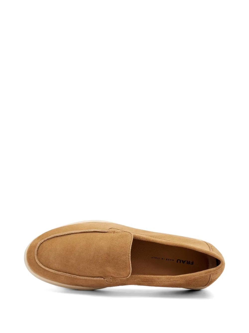 FRAU suede leather loafers Beige