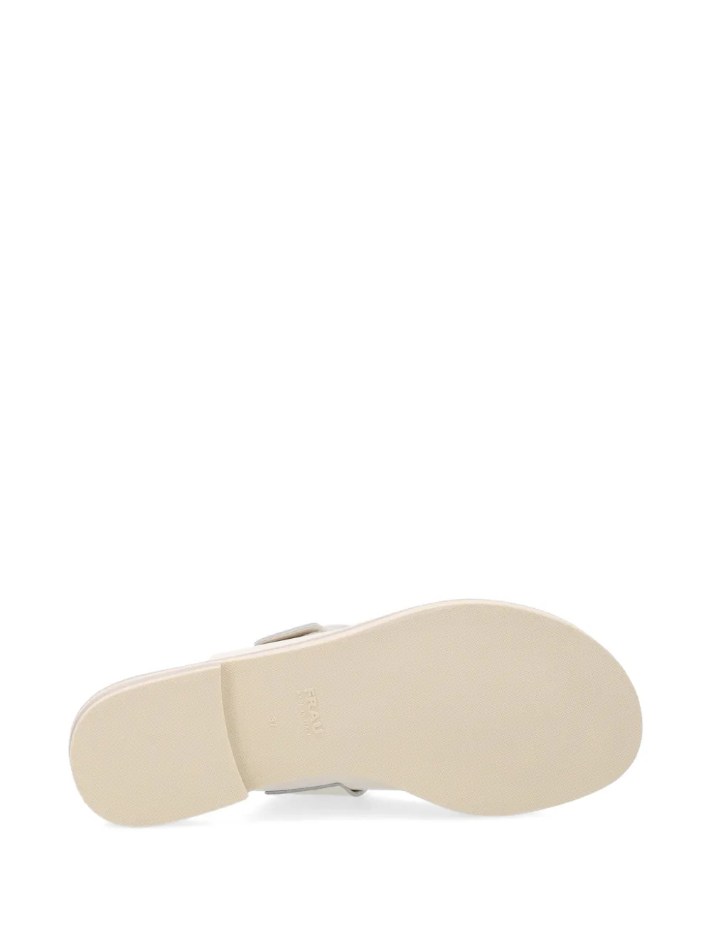 FRAU buckled leather sandals Beige