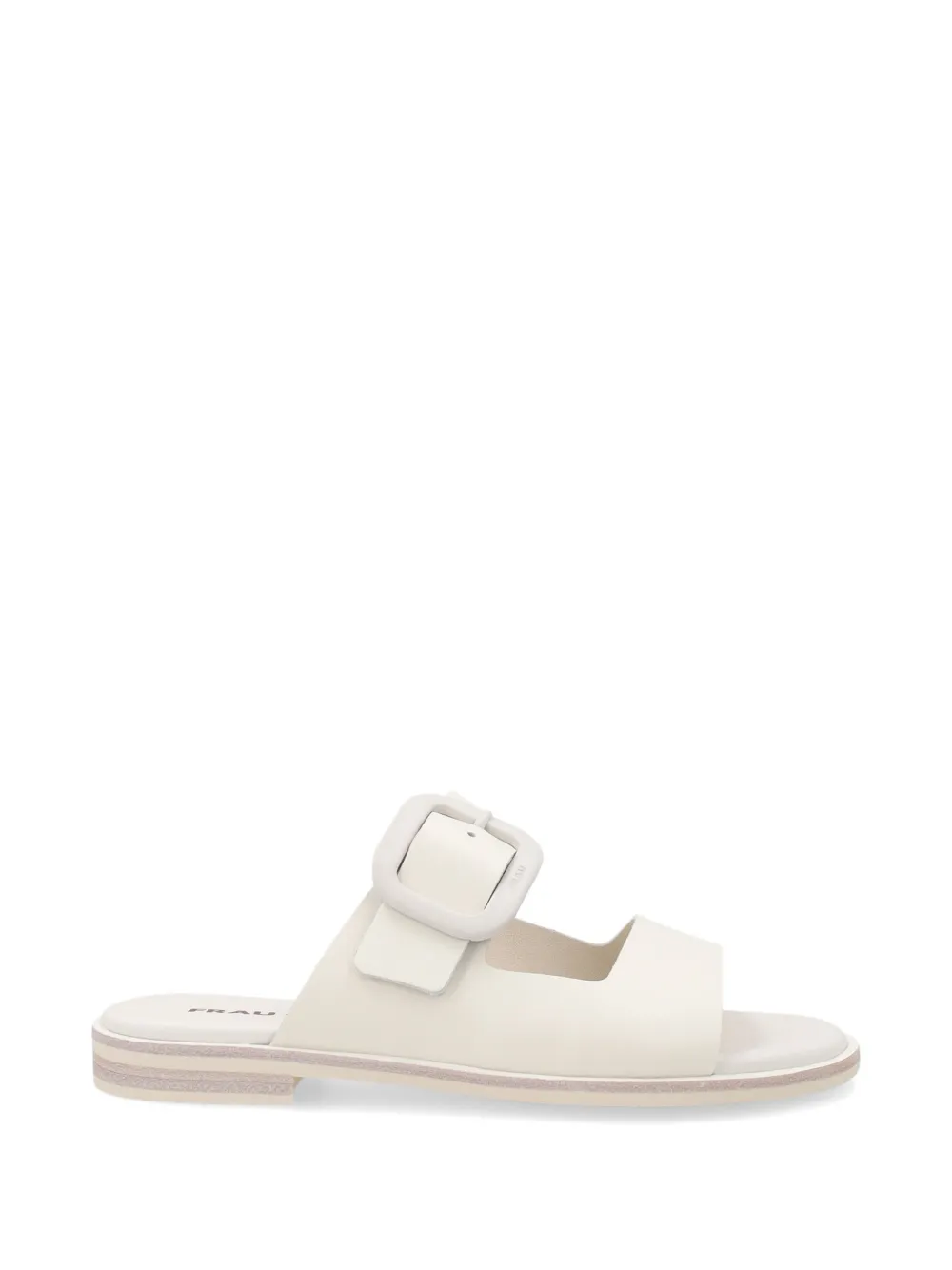 FRAU buckled leather sandals Beige
