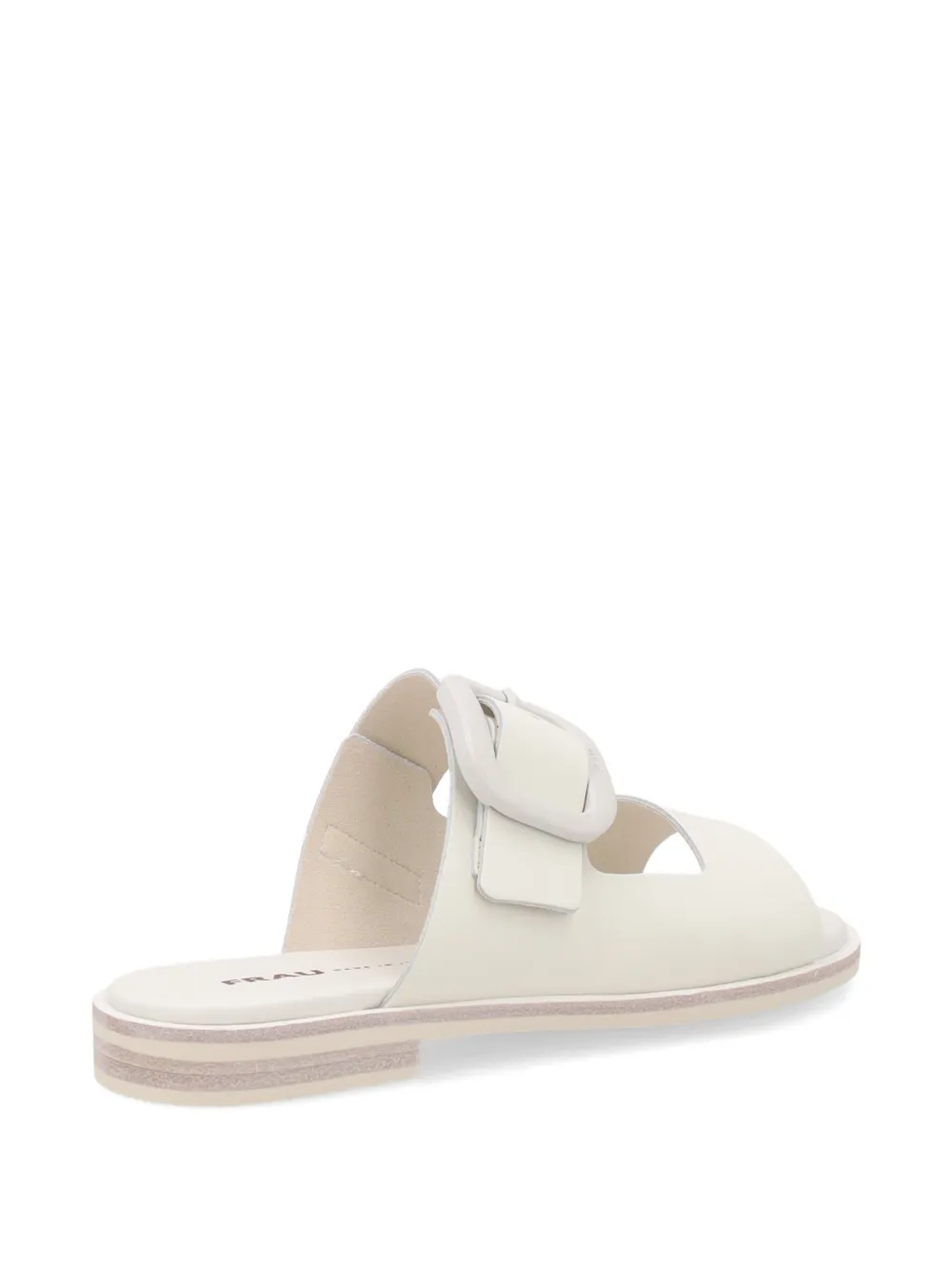 FRAU buckled leather sandals Beige
