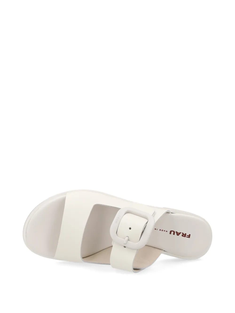 FRAU buckled leather sandals Beige