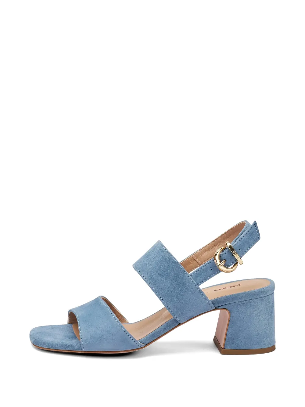FRAU block-heel heeled sandals Blauw