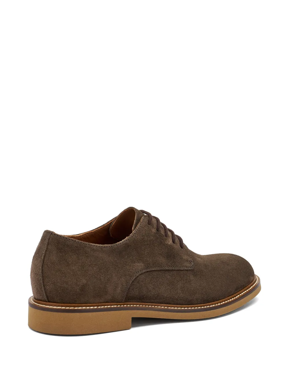 FRAU Suède veterschoenen Bruin