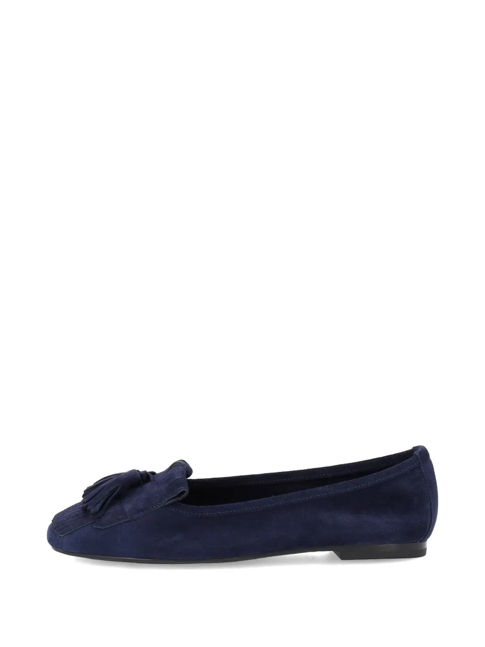 Frau Tassel Fringed Loafers In Blue