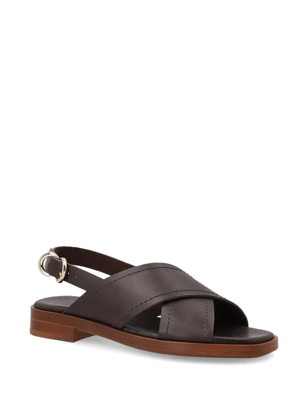 FRAU crossover-strap slingback sandals Bruin