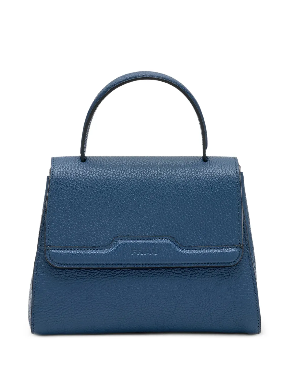 FRAU debossed-logo tote bag - Blu