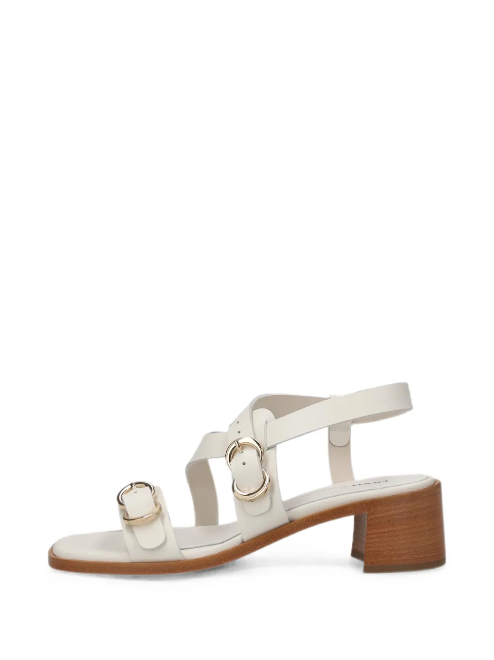 Frau Multi-strap Buckle-fastening Sandals In White