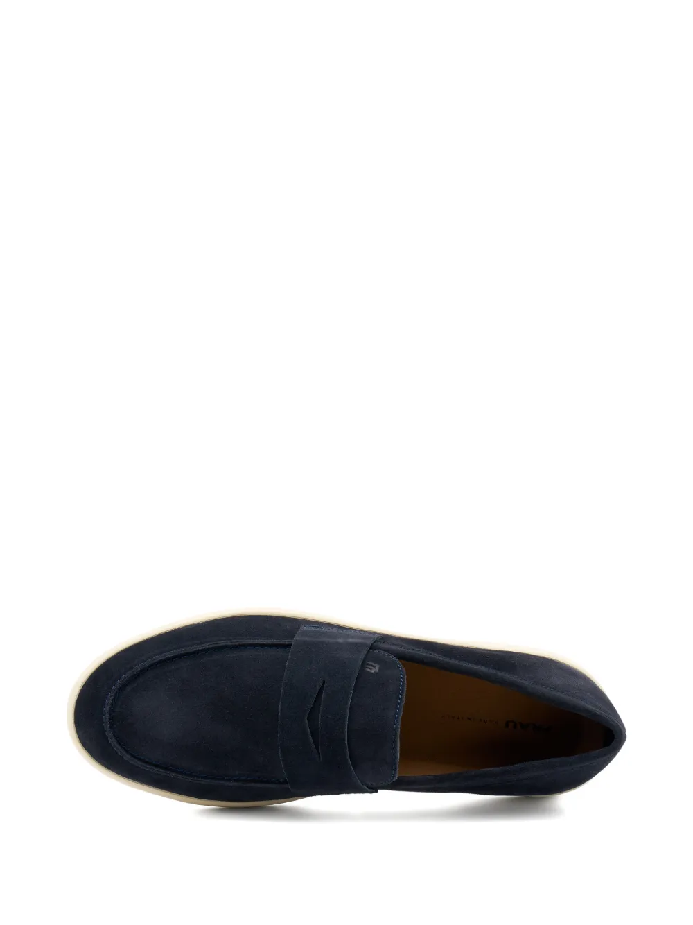 FRAU saddle-detail loafers Blauw