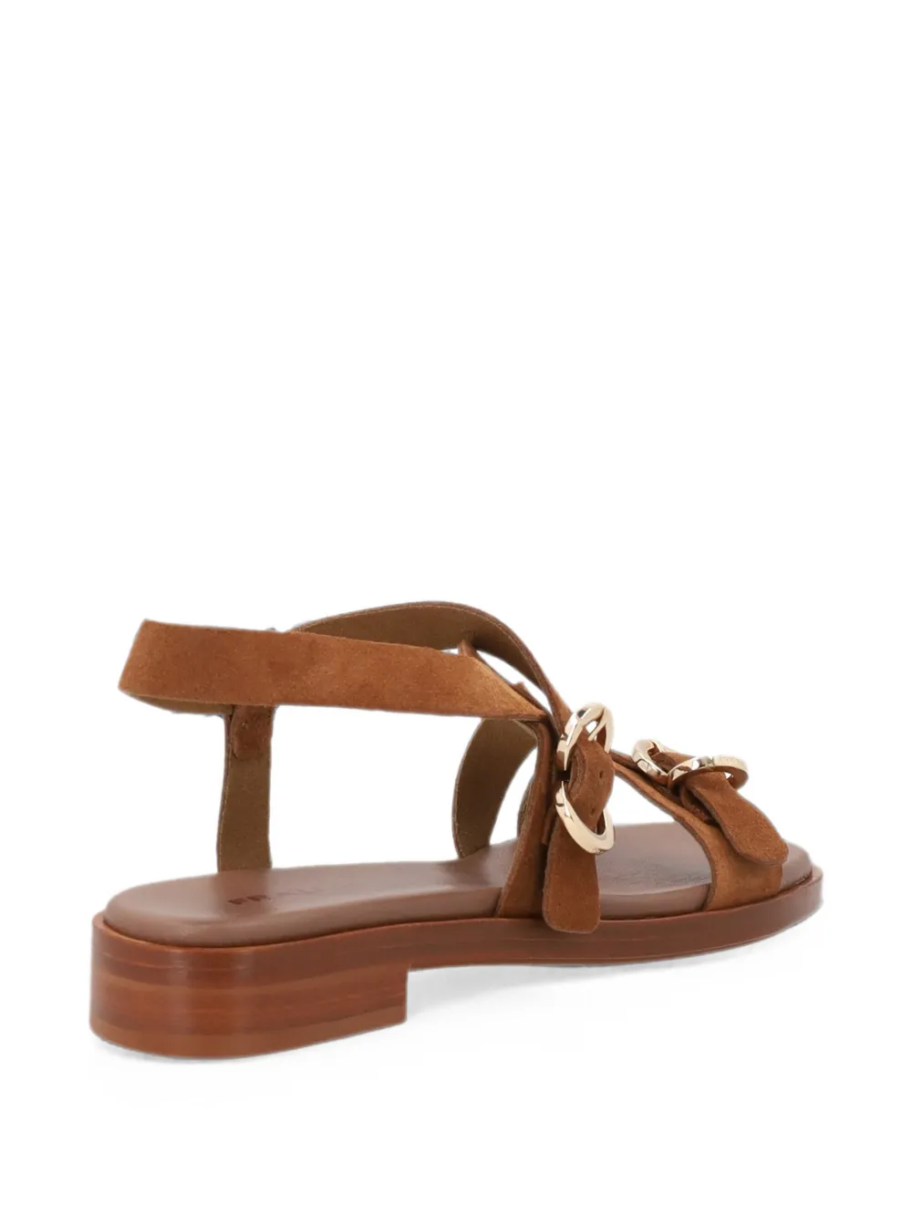 FRAU suede multi-strap sandals Bruin
