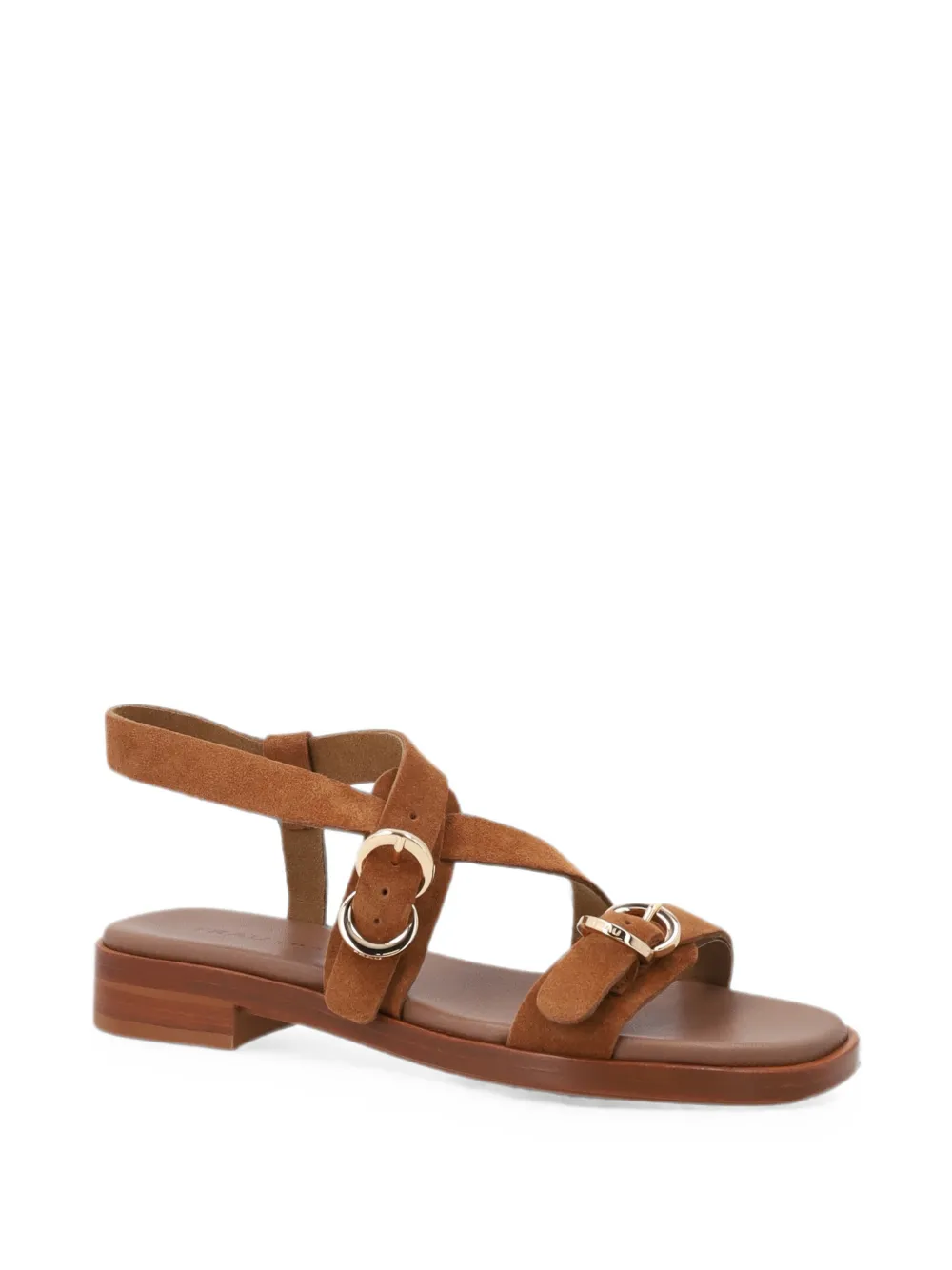 FRAU suede multi-strap sandals Bruin