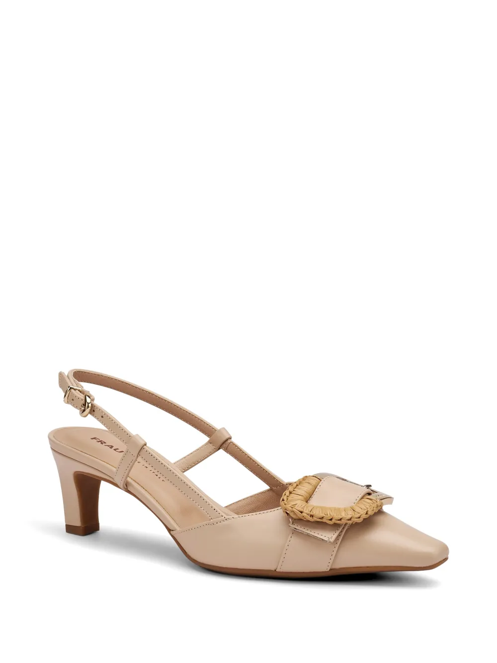 FRAU buckle-strap pumps Beige