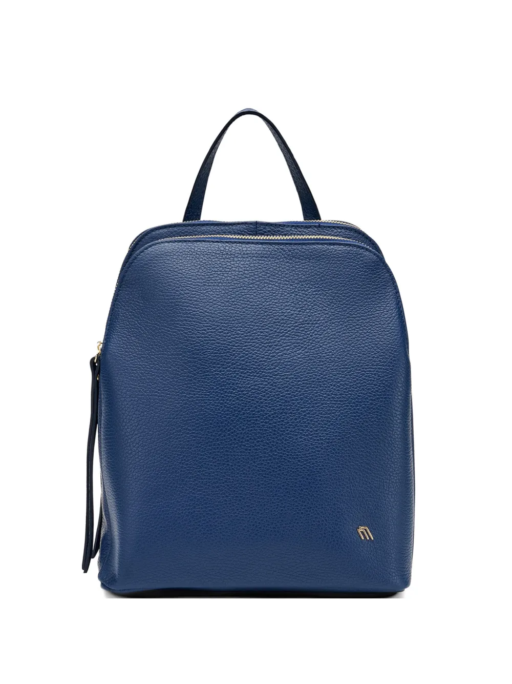 FRAU pebbled leather backpack - Blu