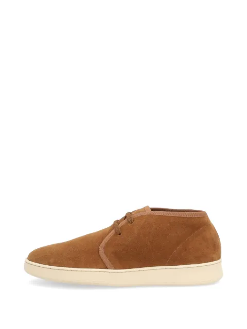 FRAU grosgrain-trim desert boots