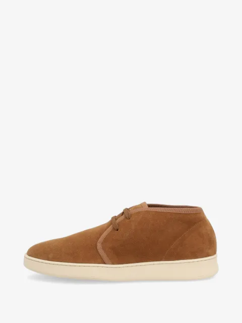 FRAU grosgrain-trim desert boots