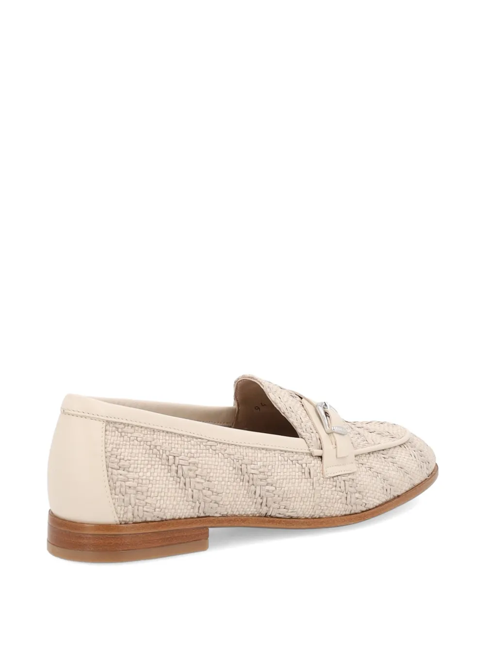 FRAU herringbone-effect loafers Beige