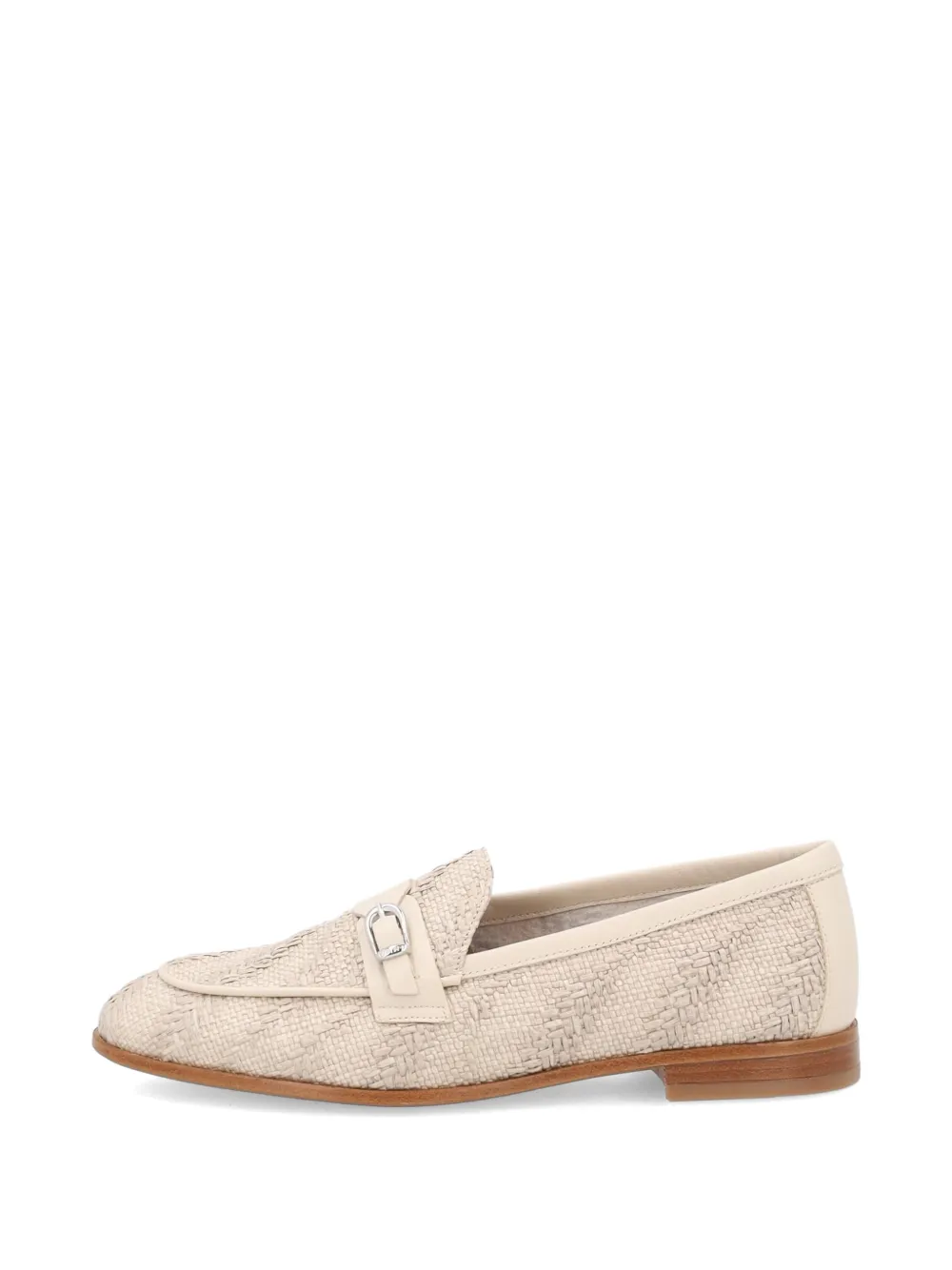 FRAU herringbone-effect loafers Beige