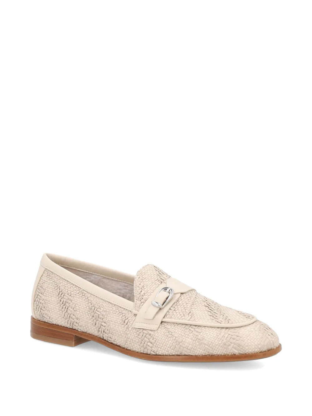FRAU herringbone-effect loafers Beige
