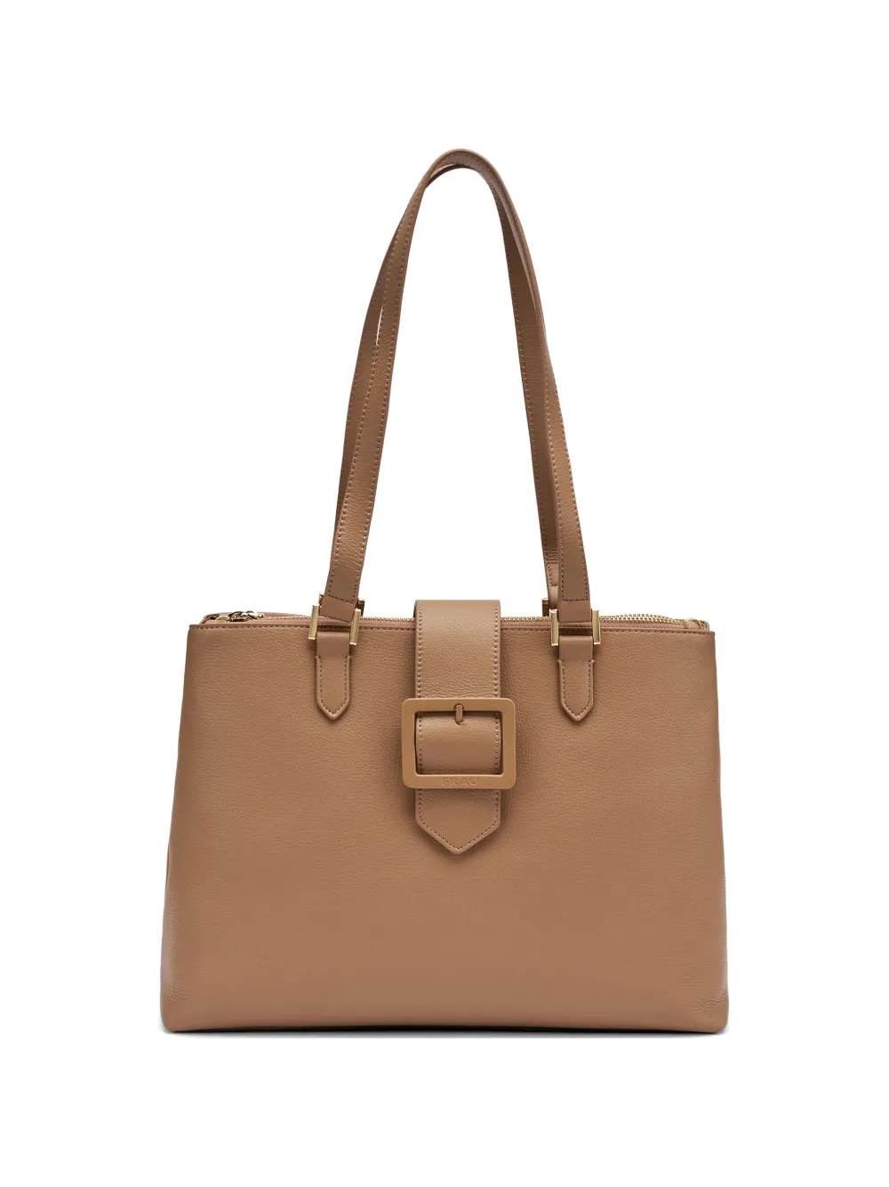FRAU Borsa tote con fibbia - Toni neutri