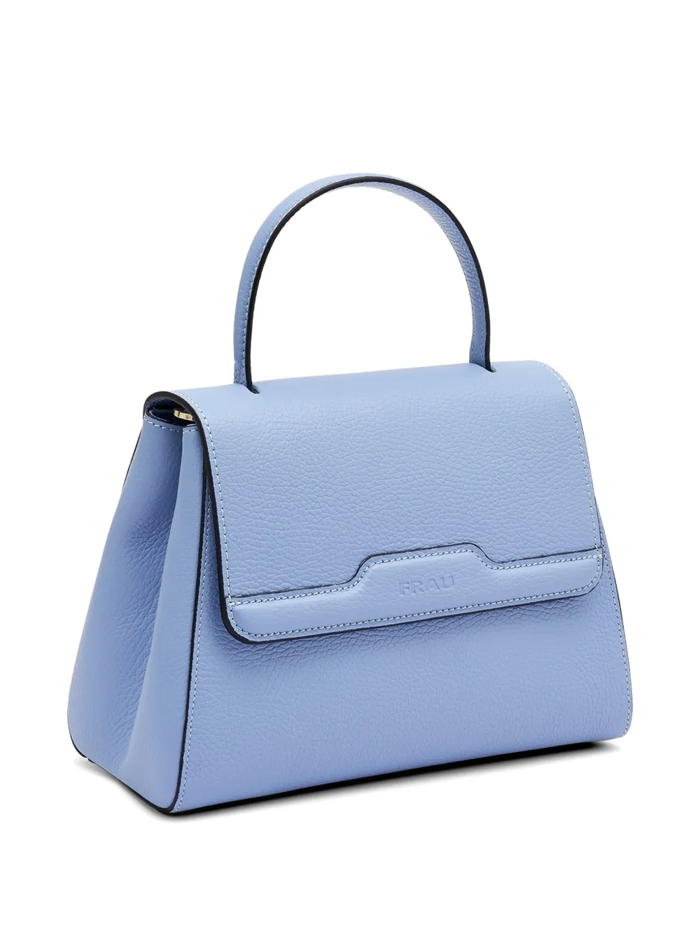 Frau Pebbled Leather Tote Bag In Pattern