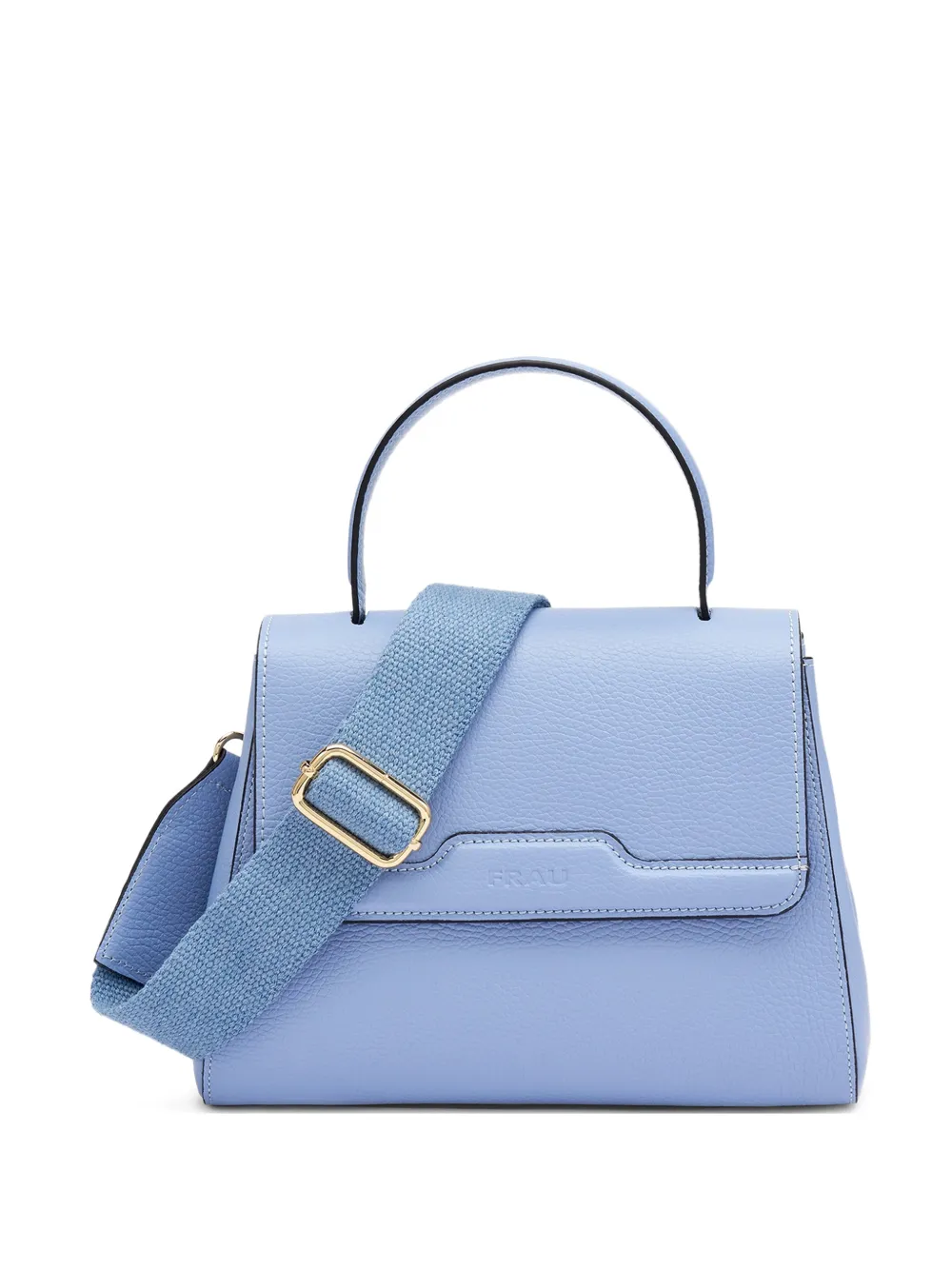 Frau Pebbled Leather Tote Bag In Pattern