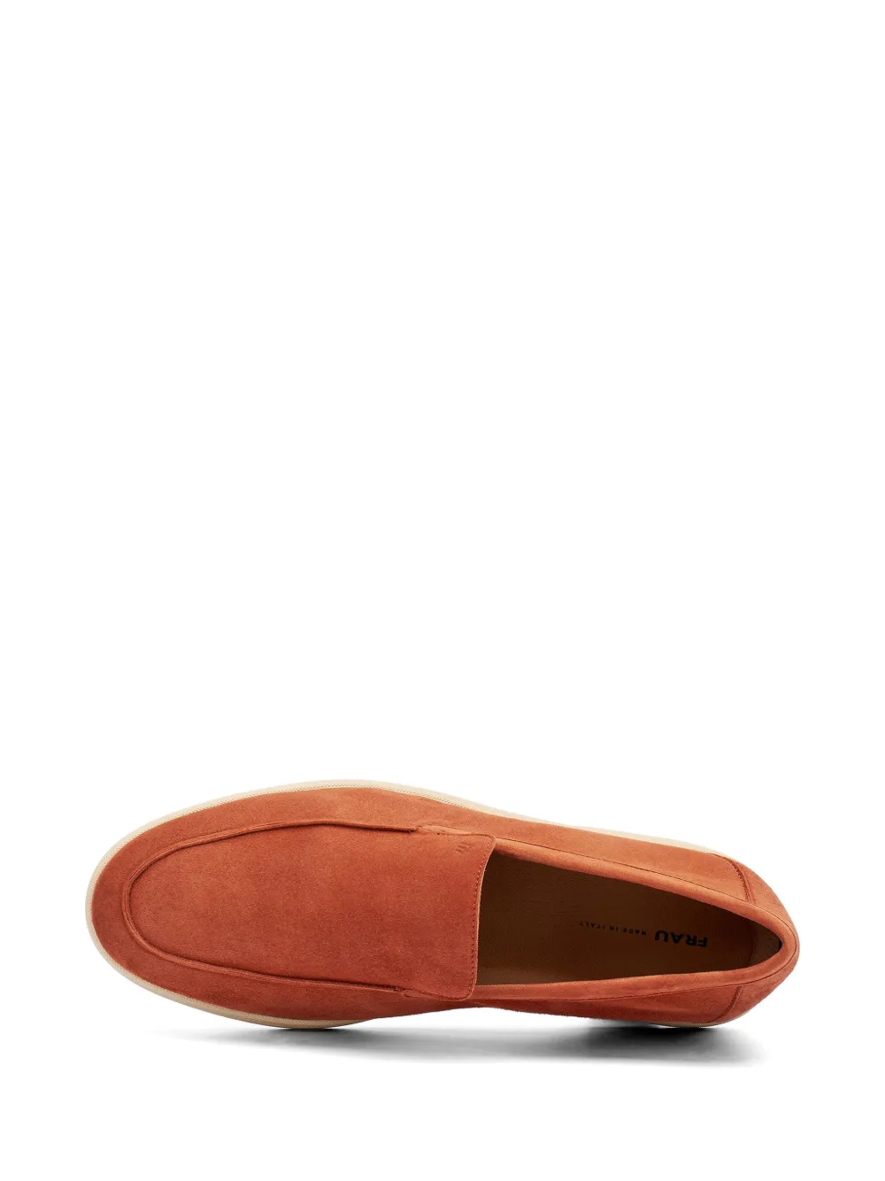 FRAU suede slip-on loafers Oranje