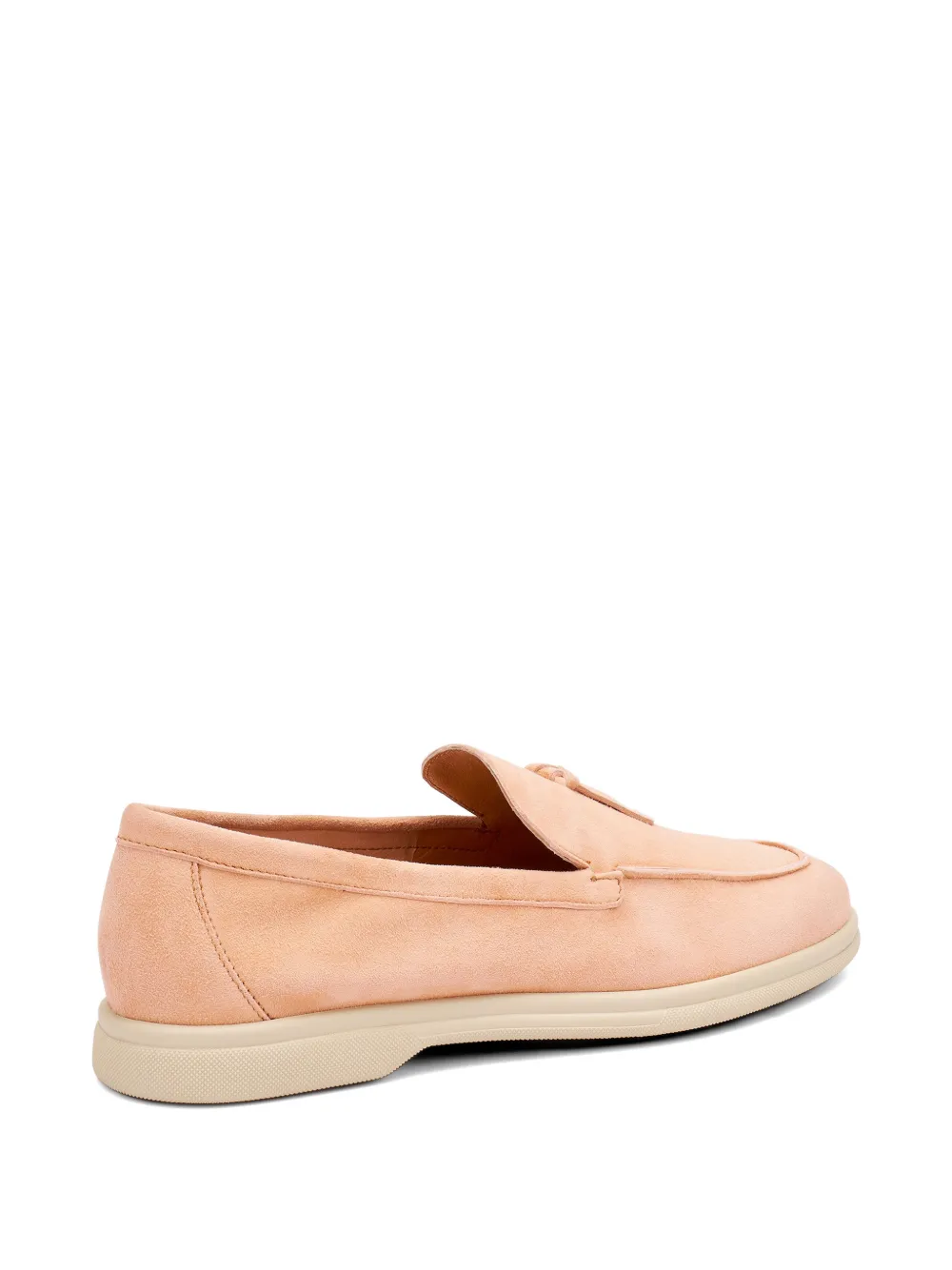 FRAU tassel-detail suede loafers Roze