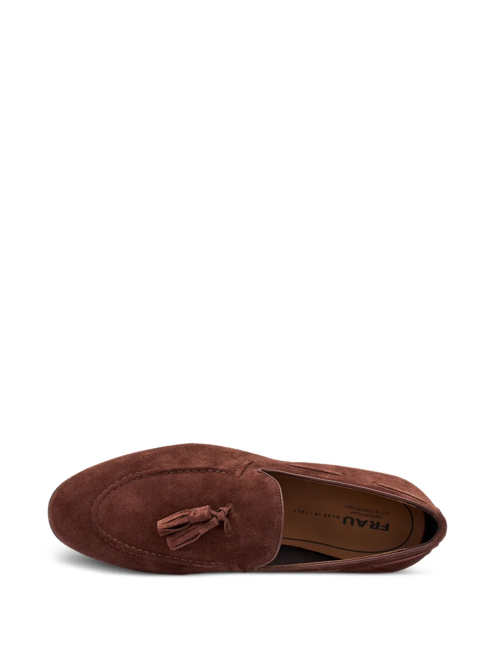 FRAU tassel suede loafers Bruin