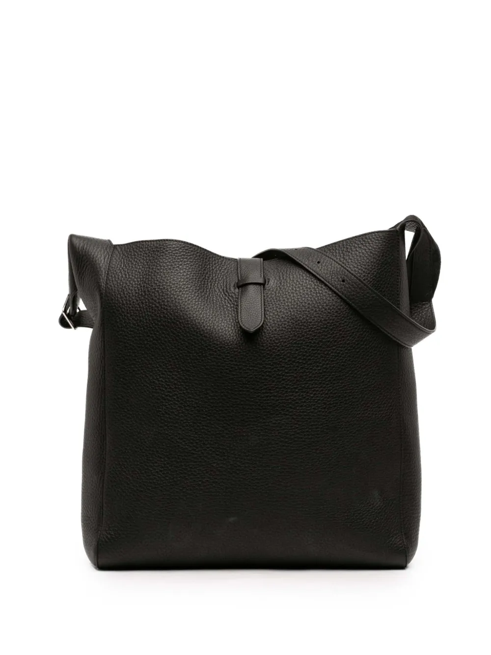 The Row Pre-Owned 2010-2026 Grained Calfskin Blake Hobo shoulder bag - Nero