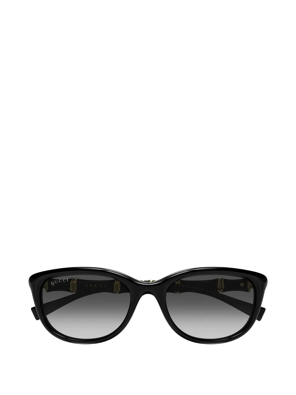 Gucci Eyewear Bamboo cat-eye sunglasses - Nero