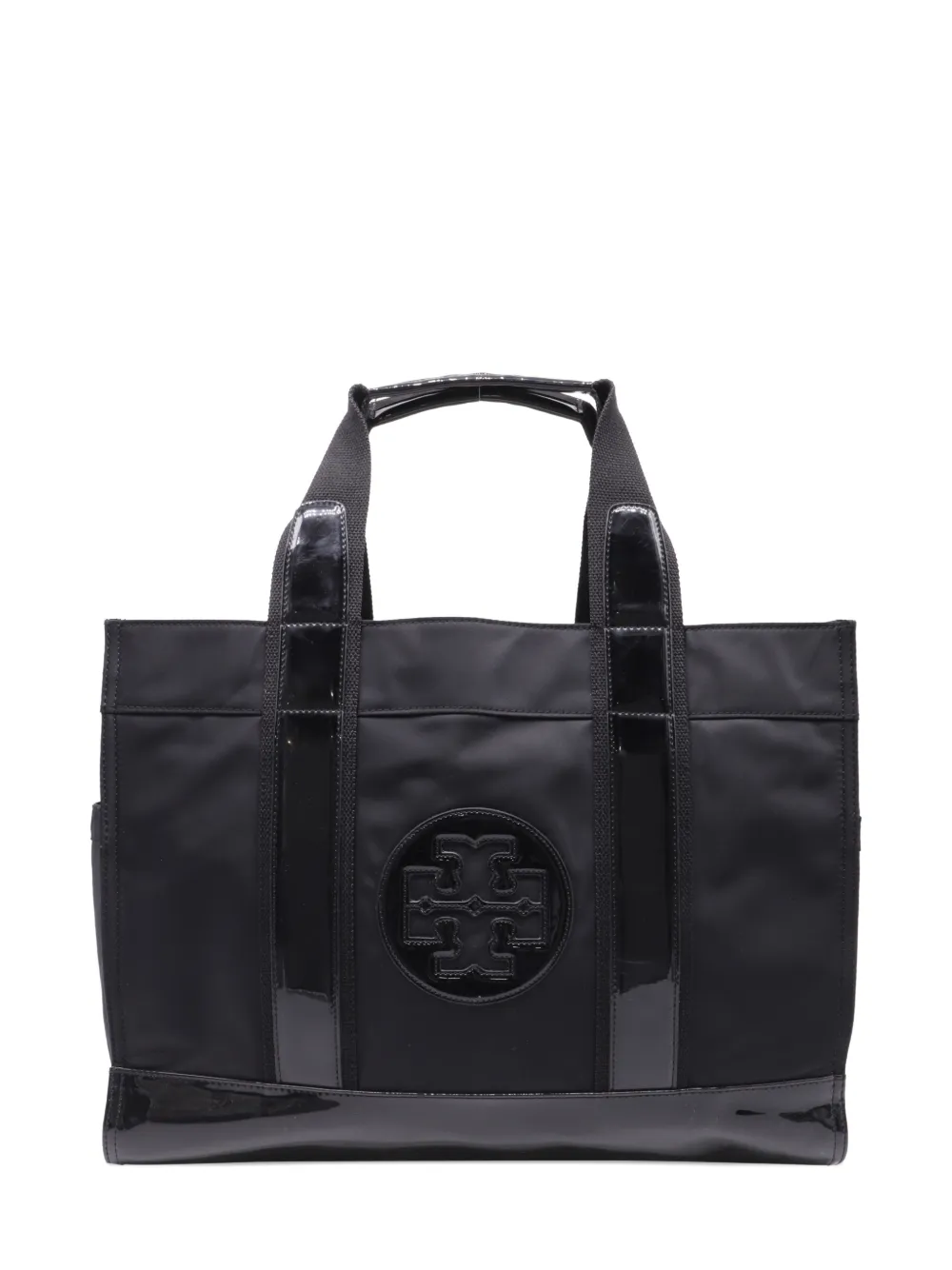Tory Burch Ella logo tote bag - Schwarz