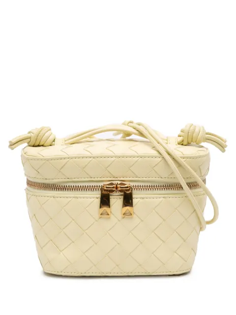 Bottega Veneta Pre-Owned 2012-2026 Mini Nappa Intrecciato Vanity Case satchel
