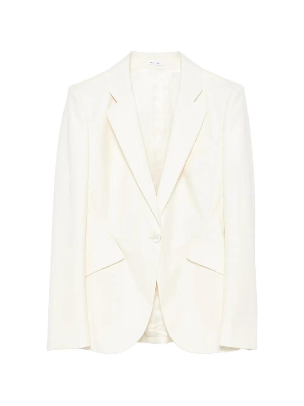 Alexander McQueen Blazer monopetto con revers a lancia - Toni neutri