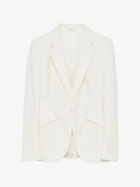 Alexander McQueen single-breasted notched-lapel blazer