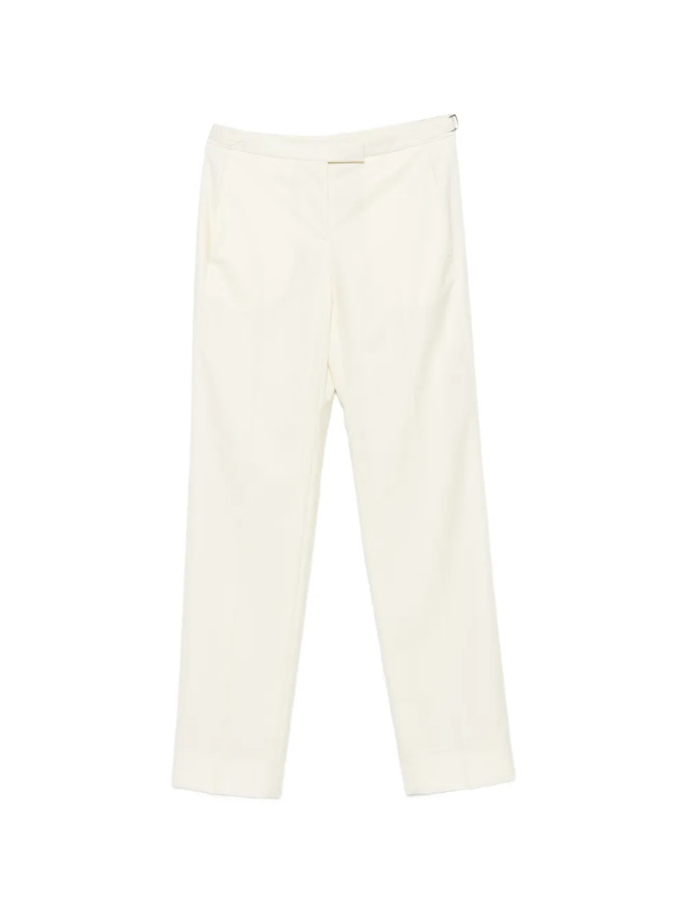 Alexander McQueen Pantaloni sartoriali con pieghe - Toni neutri