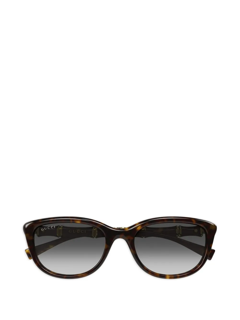Gucci Eyewear tortoiseshell-effect sunglasses - Marrone