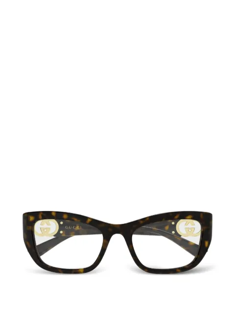 Gucci Eyewear 캣아이 프레임 안경