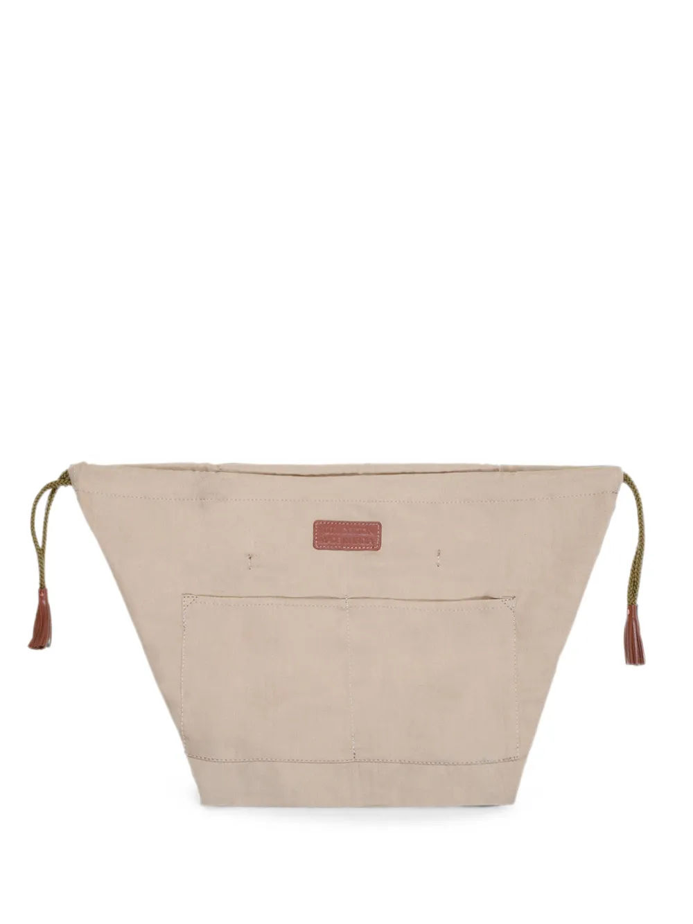 DRAGON DIFFUSION drawstring clutch bag - Toni neutri