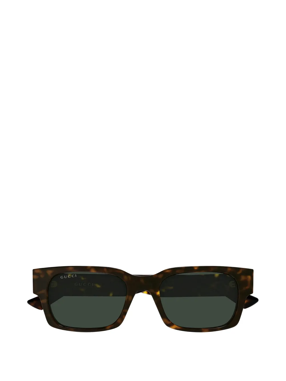 Gucci Eyewear tortoiseshell-effect rectangle-frame sunglasses | marrón | Image 1