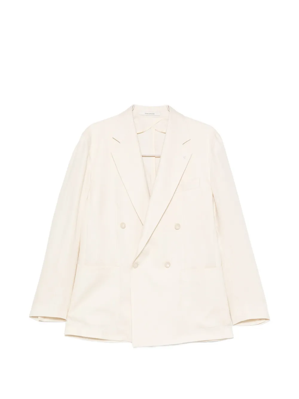 Tagliatore double-breasted peak-lapel blazer - Toni neutri