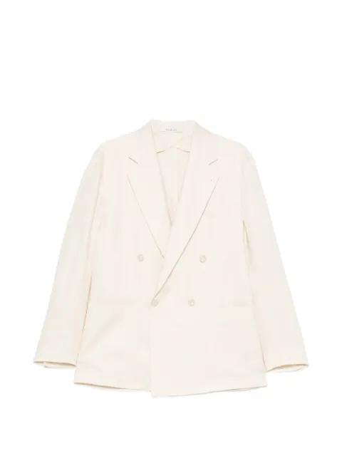 Tagliatore double-breasted peak-lapel blazer