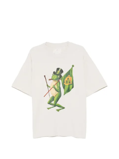 Melt frog-print T-shirt