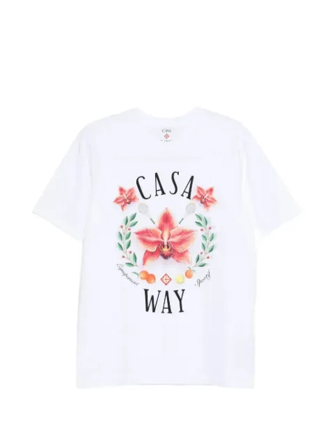 Casablanca logo-print T-shirt
