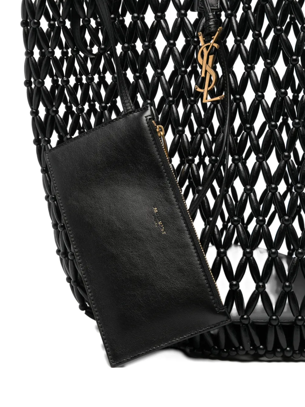 Saint Laurent Panier schoudertas Zwart